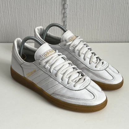 Adidas Spezial White Leather Shoes Mens Trainers