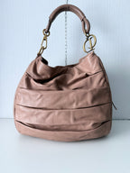 Christian Dior Libertine Large Lambskin Shoulder Hobo Bag