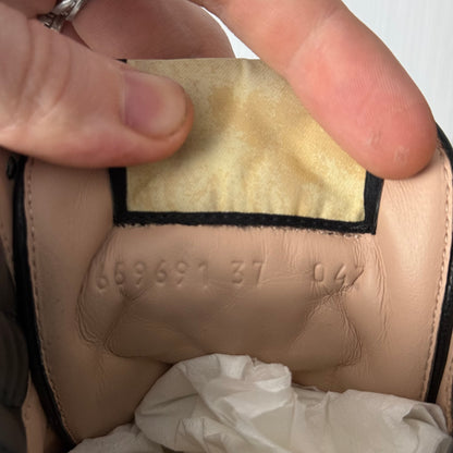 Gucci Apollo GG Supreme Leather Ankle Boots