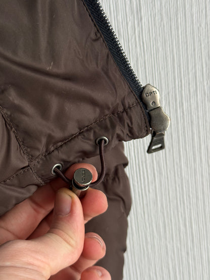Prada Brown Nylon Down Jacket