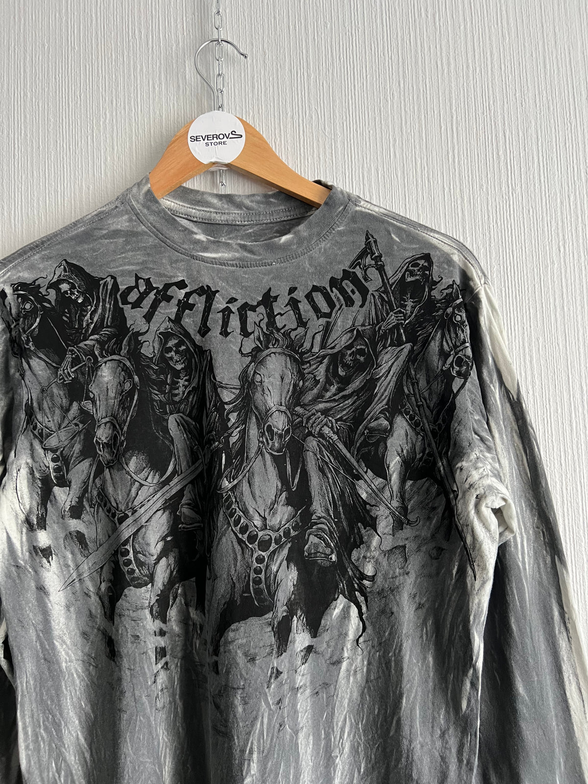 Affliction Mens Cotton T-shirt