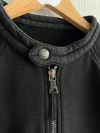 Prada Black Cotton Bomber Jacket