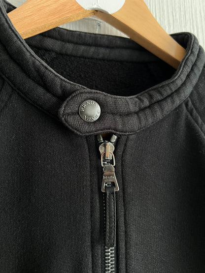 Prada Black Cotton Bomber Jacket
