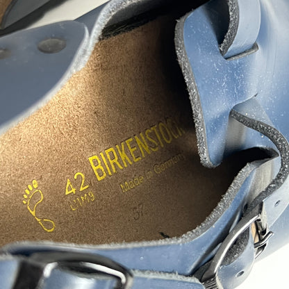 Birkenstock Tokio Blue Leather Shoes