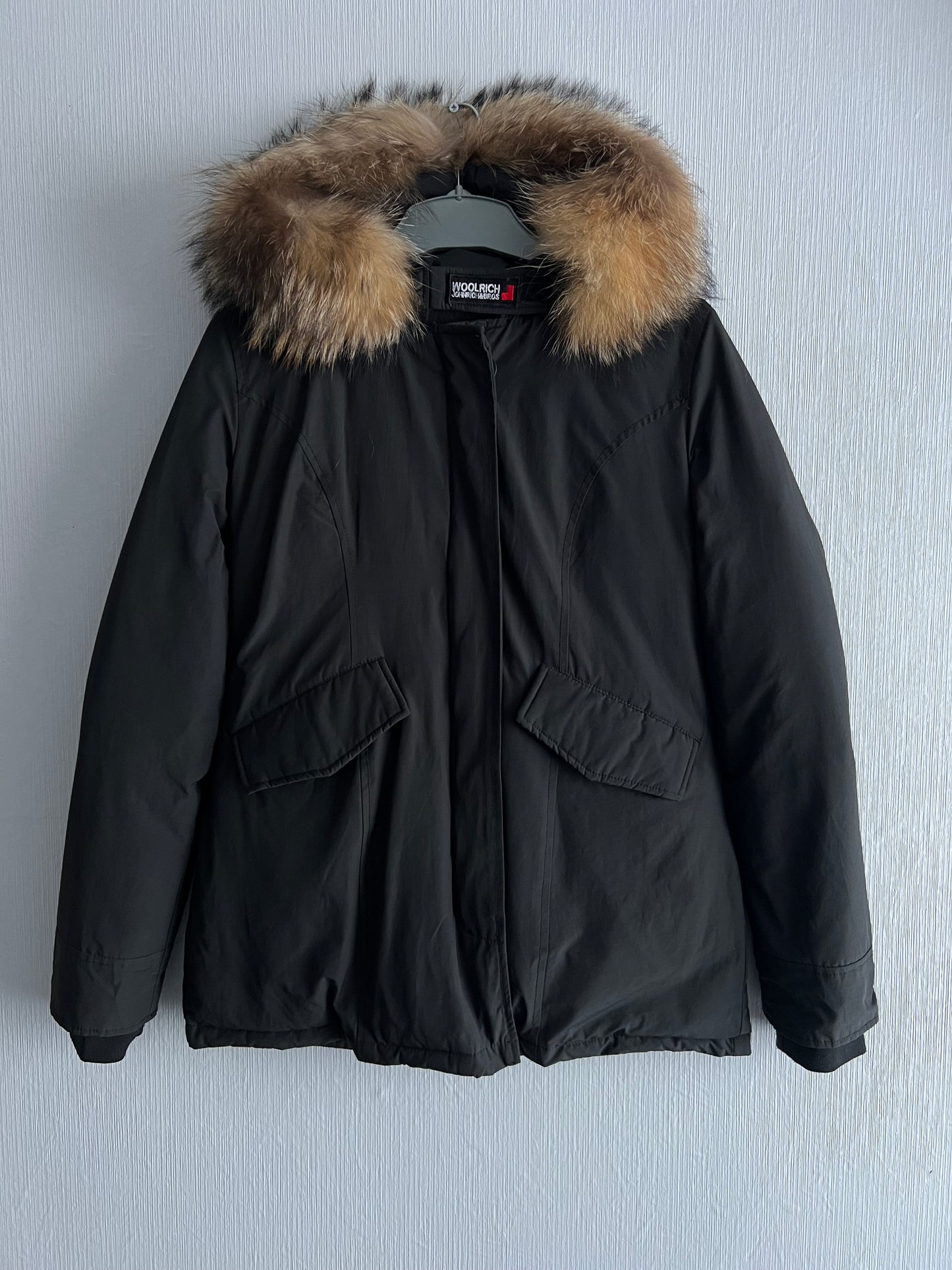 Woolrich Arctic Parka with a fur-trimmed hood