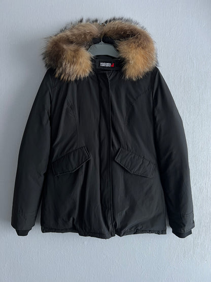 Woolrich Arctic Parka with a fur-trimmed hood