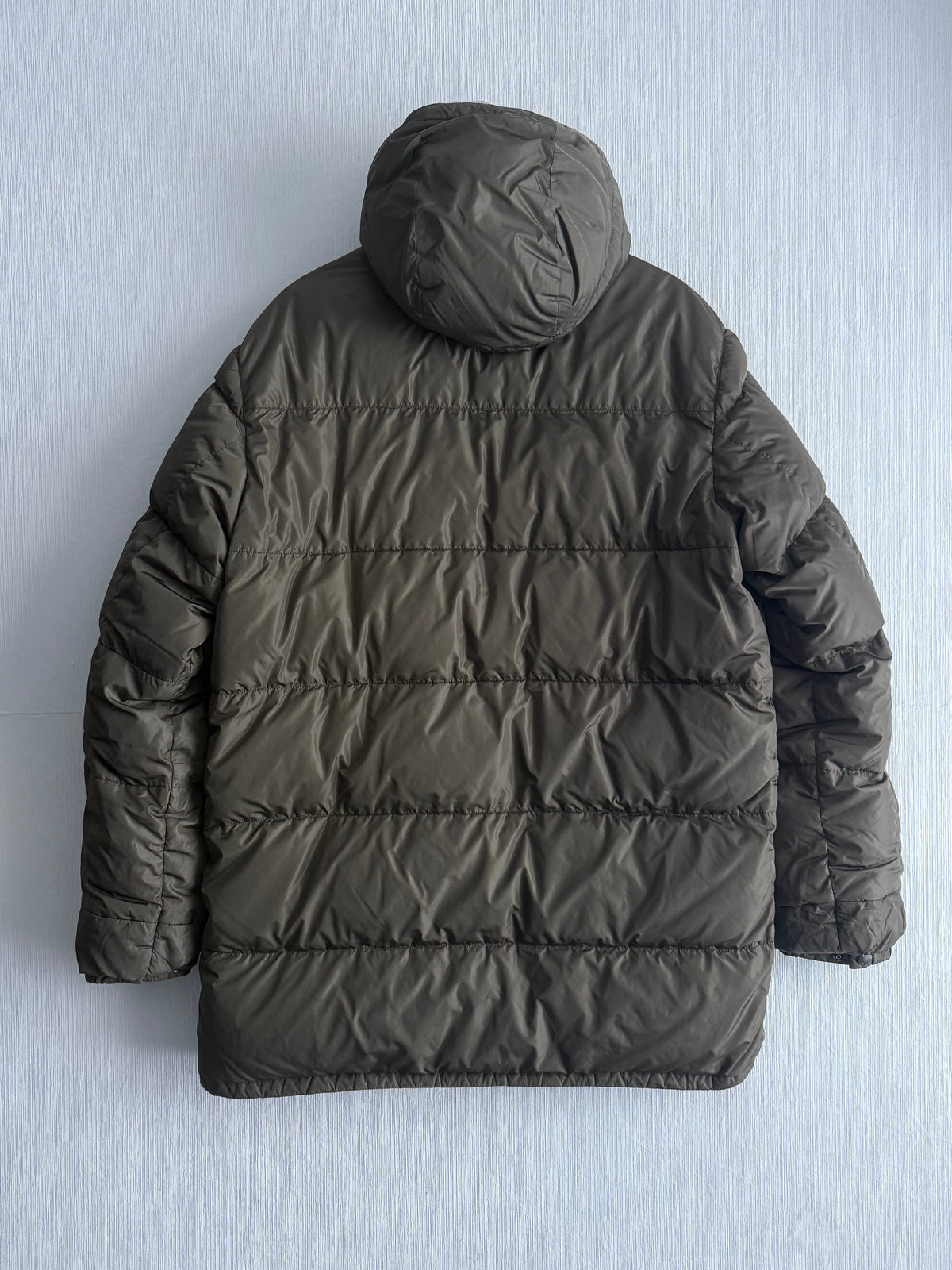 Prada Logo Down Mens Parka Jacket
