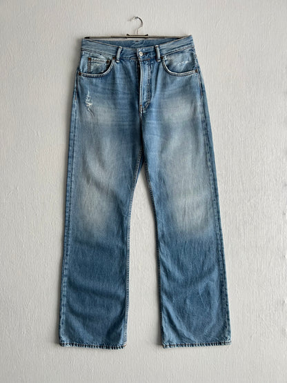 Acne Studios 2021F Light Blue Vintage Mens Denim Pants
