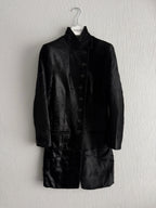 Ann Demeulemeester F/W 2004 Runway Sample Ponyhair Coat