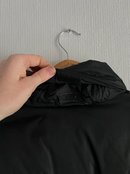 Prada Sport Red Tab Black Down Puffer Jacket