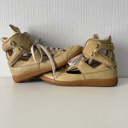 Maison Martin Margiela Replica Hi-Top Cutout Trainers
