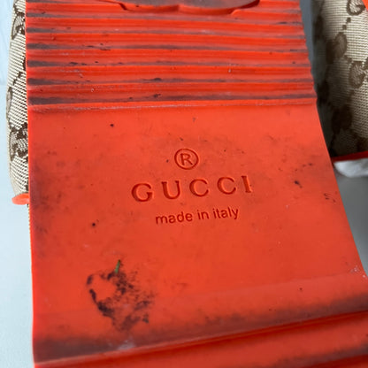 The North Face x Gucci Slide 'Beige Orange' Mens Shoes