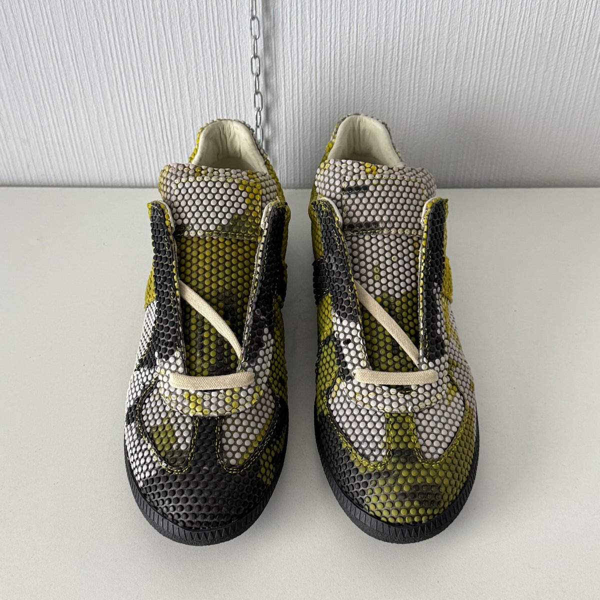Maison Margiela Replica GATs Snakeskin Dots Sneakers