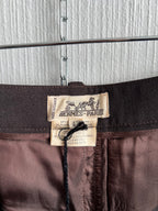 Hermes by Maison Margiela H Button Wool Skirt