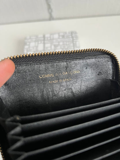 Comme des Garçons Classic Black Leather Wallet