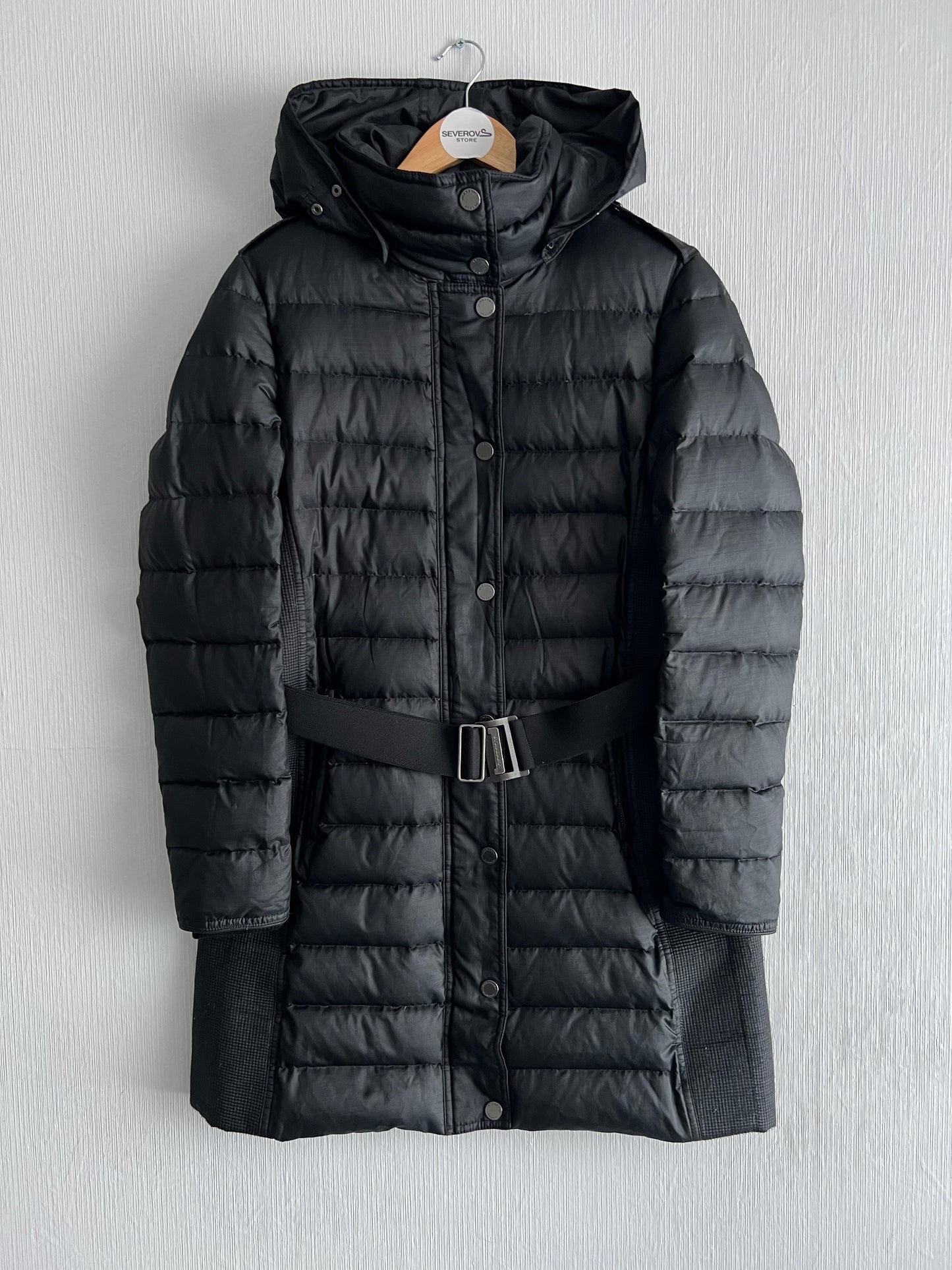 Burberry London Abbeydale Down Puffer Coat with Hood