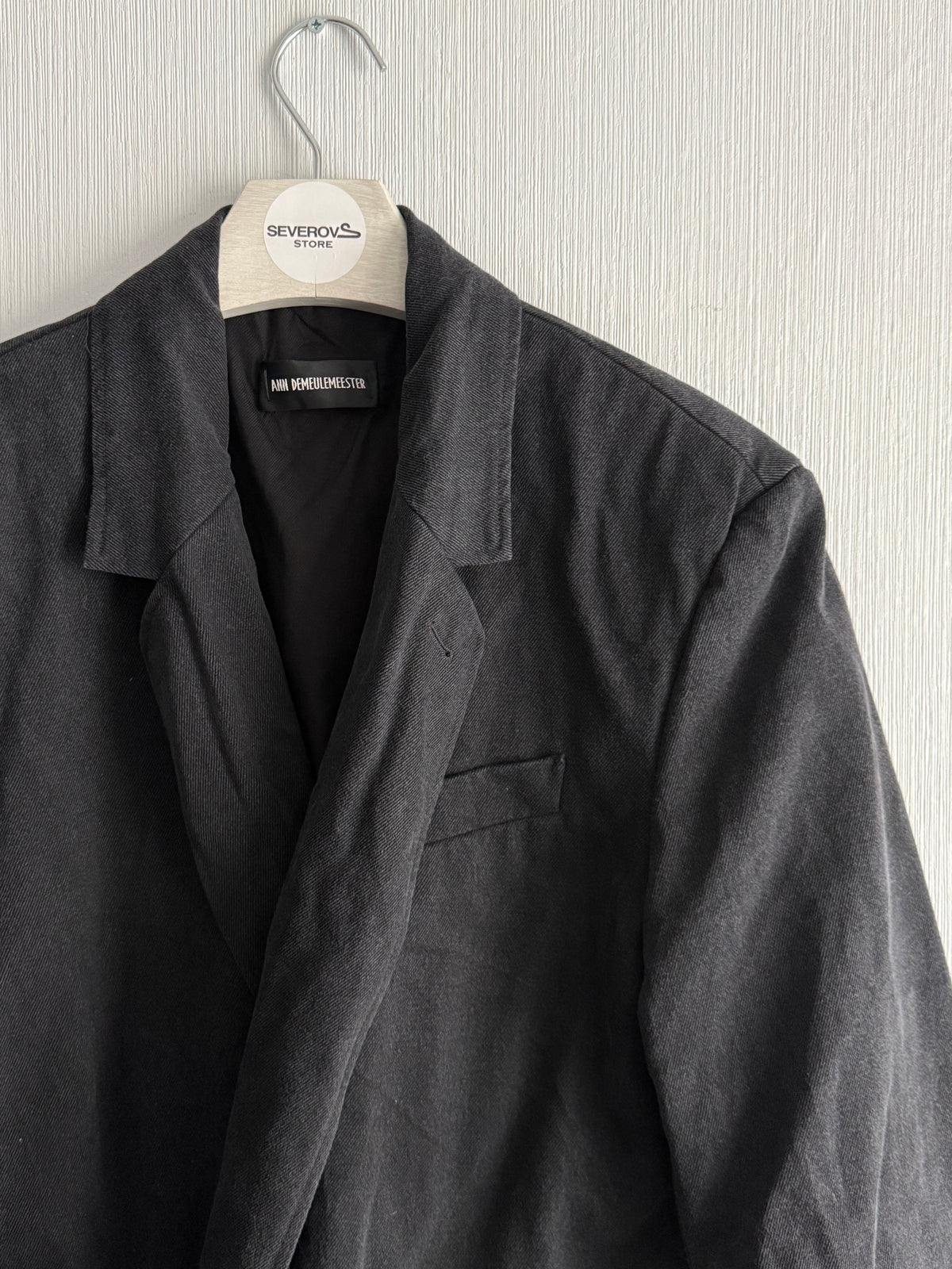 Ann Demeulemeester FW22 Agnes Slouchy Denim Blazer