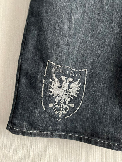 Royal Army Vintage Denim Baggy Shorts