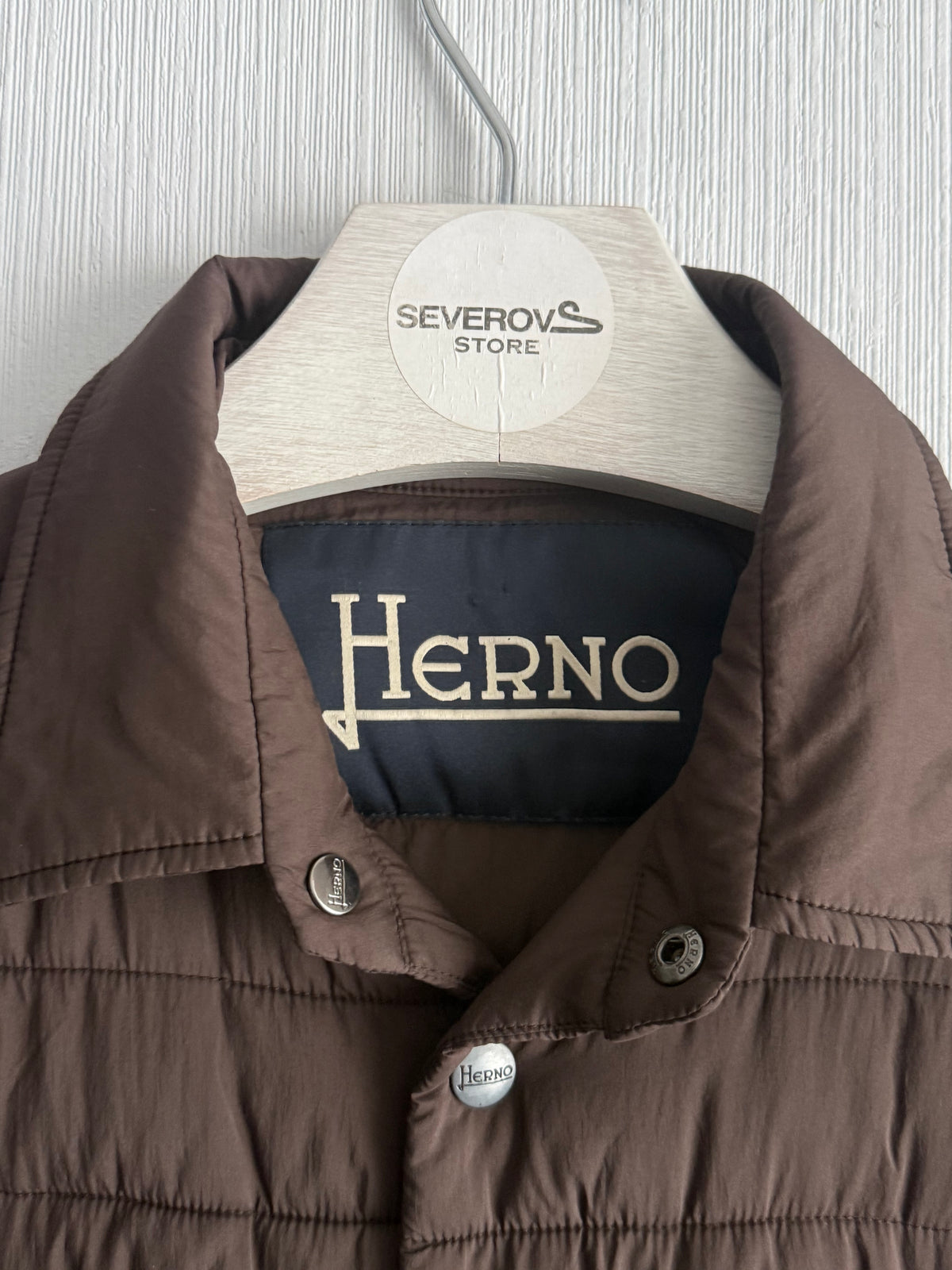 Herno Padded Mens Overshirt