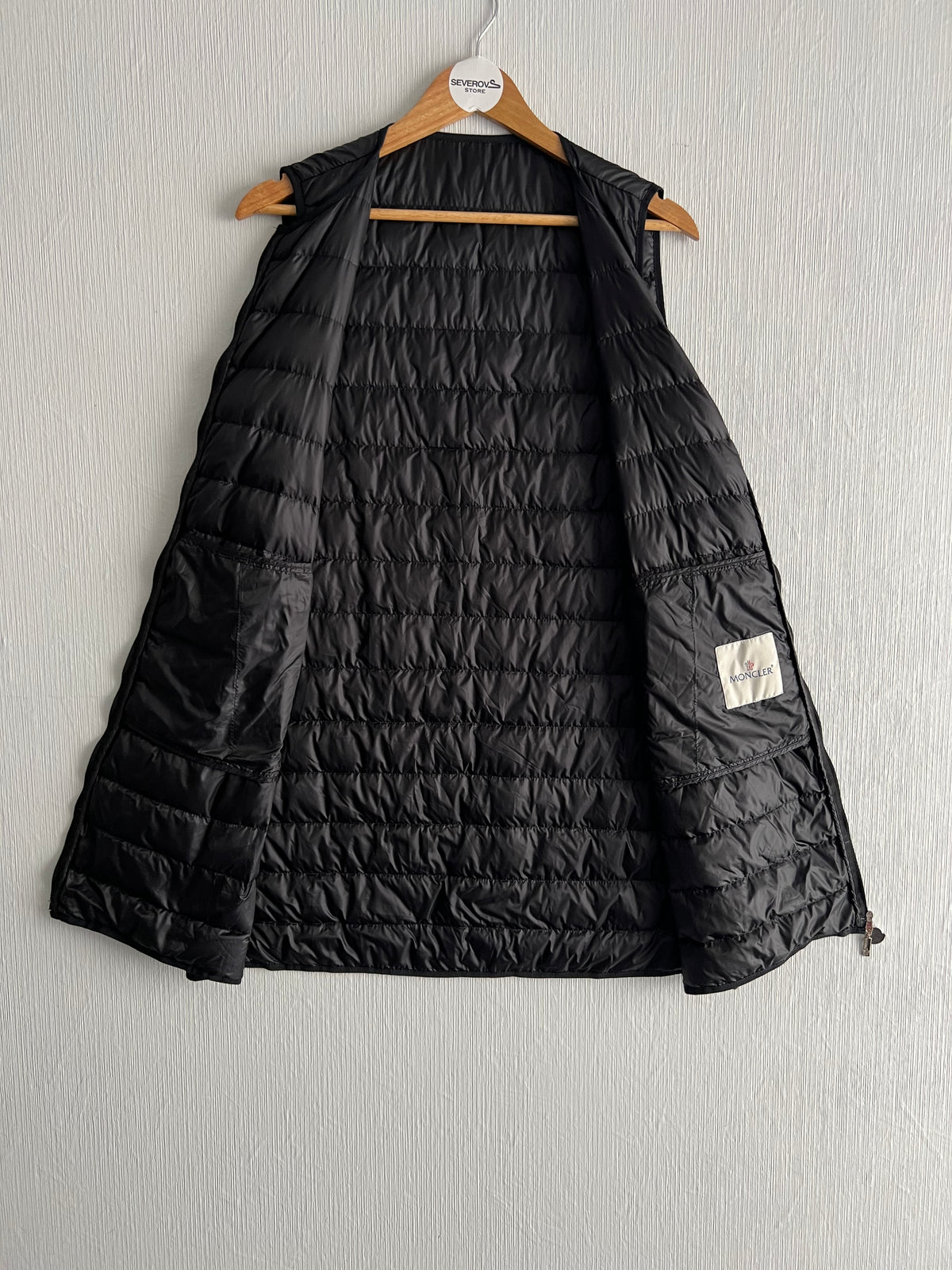 Moncler Merc Gilet Down Black Vest