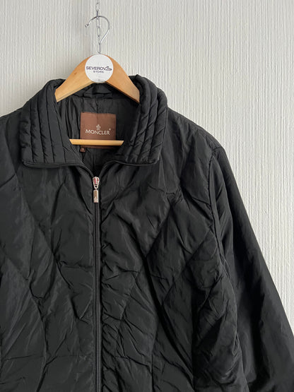 Moncler Vintage Black Down Long Jacket