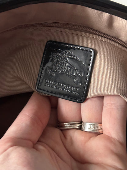 Burberry Supernova Check Emmy Tote Black