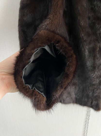 Saga Furs Mink Coat Auto Lady Short Jacket