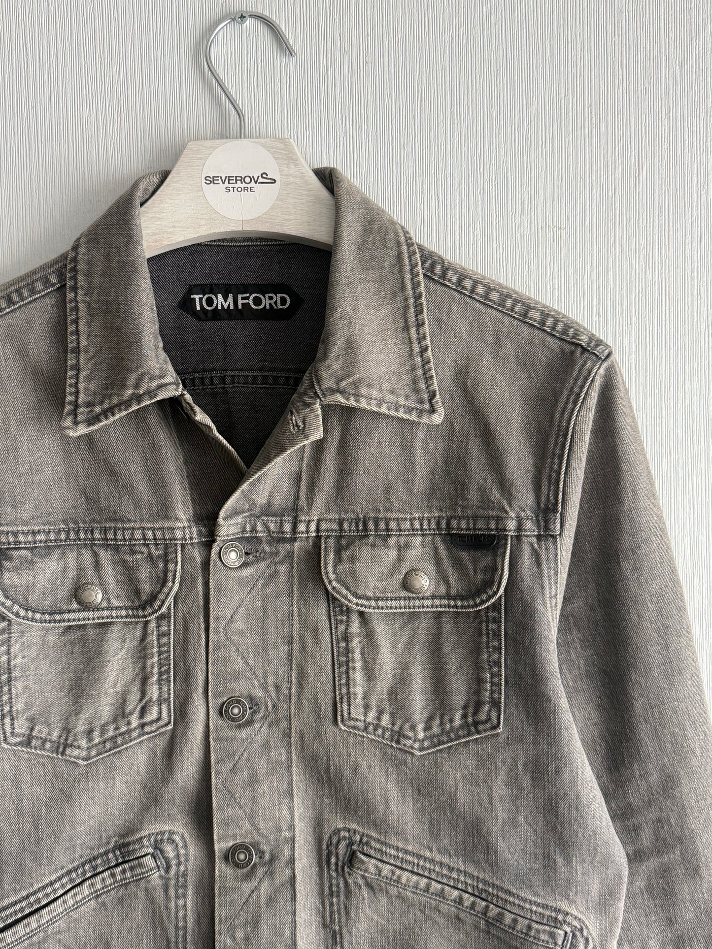Tom Ford Icon Grey Denim Jacket