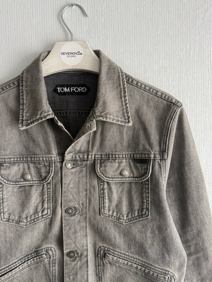 Tom Ford Icon Grey Denim Jacket