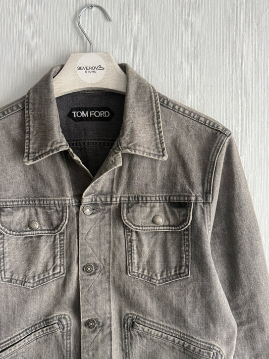 Tom Ford Icon Grey Denim Jacket