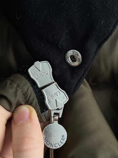 Moncler Maya Mens Khaki Down Jacket