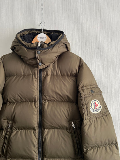 Moncler Maya Mens Khaki Down Jacket