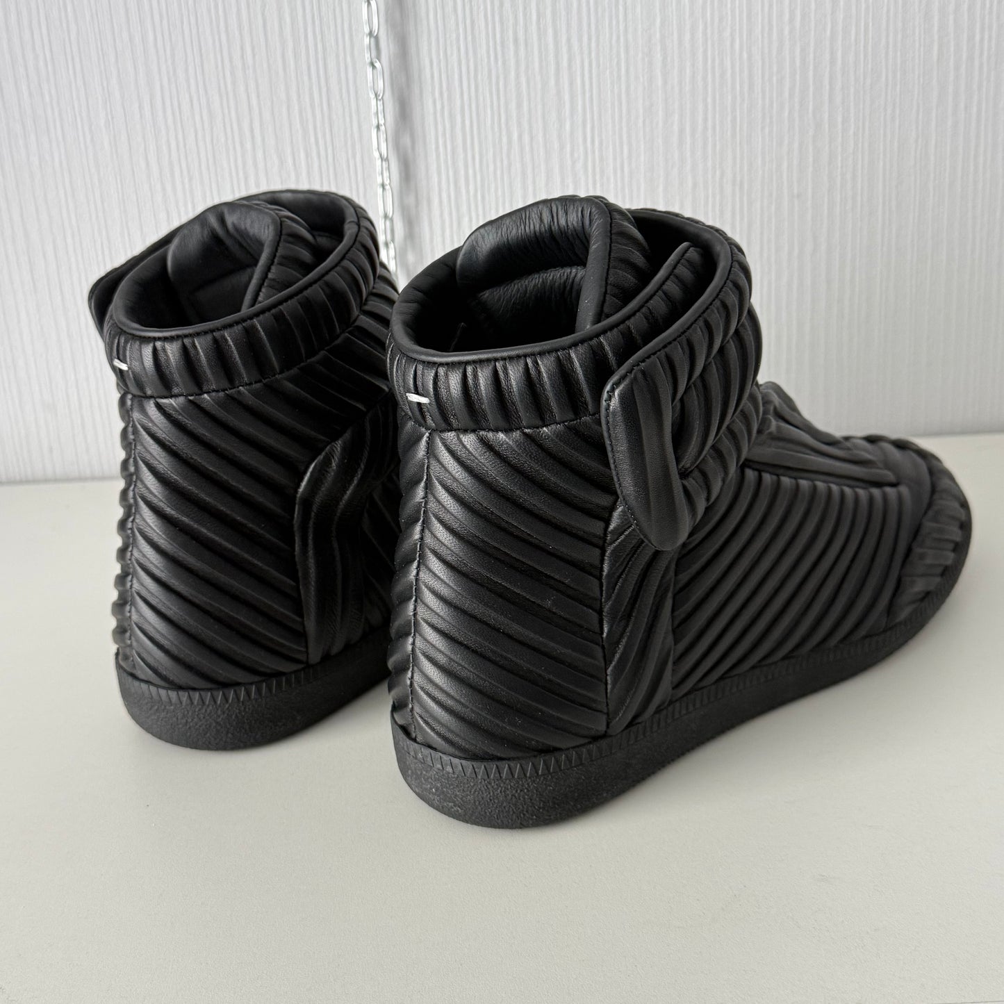 Maison Margiela Future High Top '3D Black' Sneakers