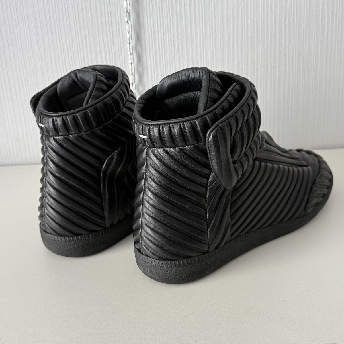 Maison Margiela Future High Top '3D Black' Sneakers