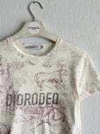 Christian Dior Diorodeo White T-Shirt