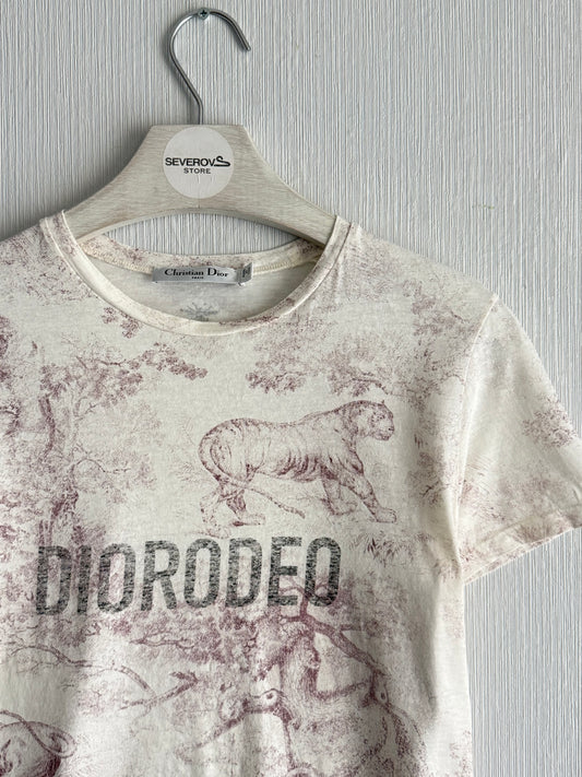 Christian Dior Diorodeo White T-Shirt