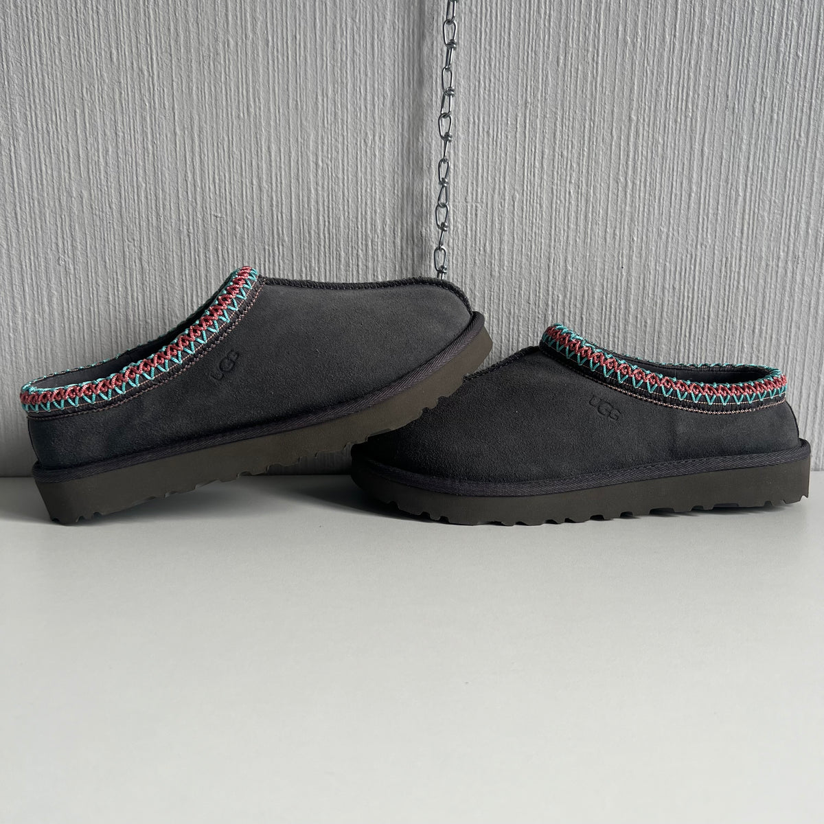 UGG Tasman Women’s Slippers in Grey Suede — product photo