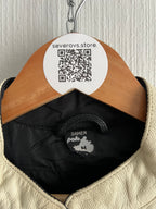 Rare Real Leather Racing Jacket Tribal Patterns