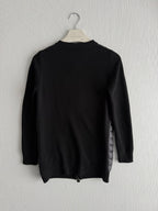 Moncler Maglione Tricot Down Padded Wool Cardigan