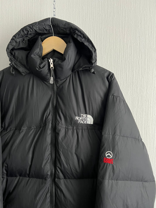 The North Face 900 Summit Series Black Down Puffer Jacket