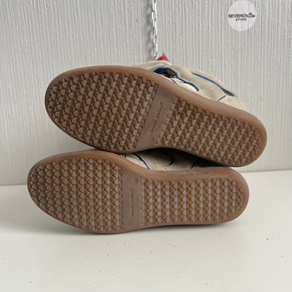Isabel Marant Bekett Beige Suede Leather Sneakers Womens Shoes