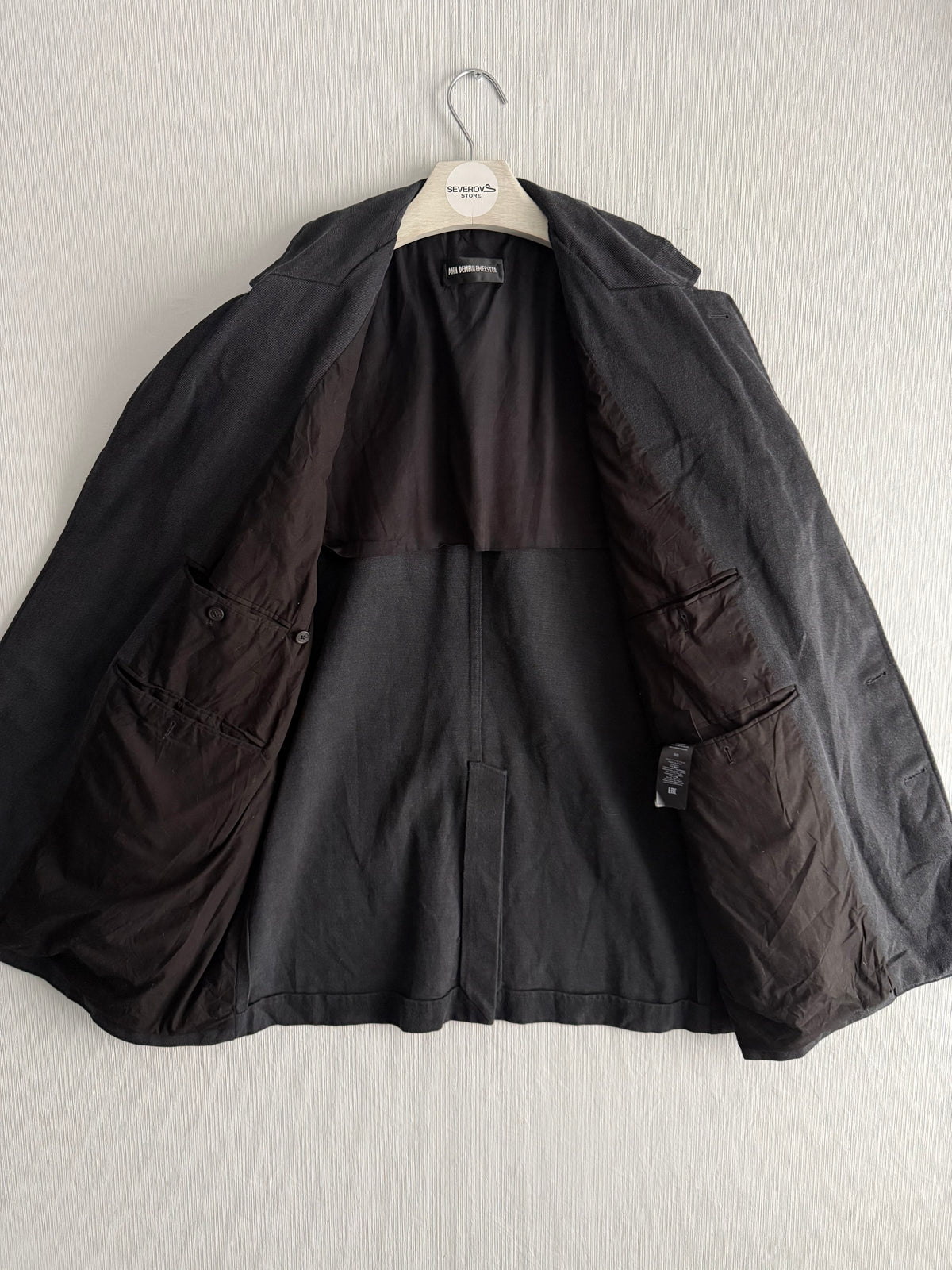 Ann Demeulemeester FW22 Agnes Slouchy Denim Blazer