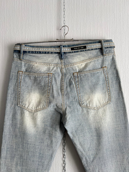 Fear Of God Sixth Collection Inside Out Denim Pants