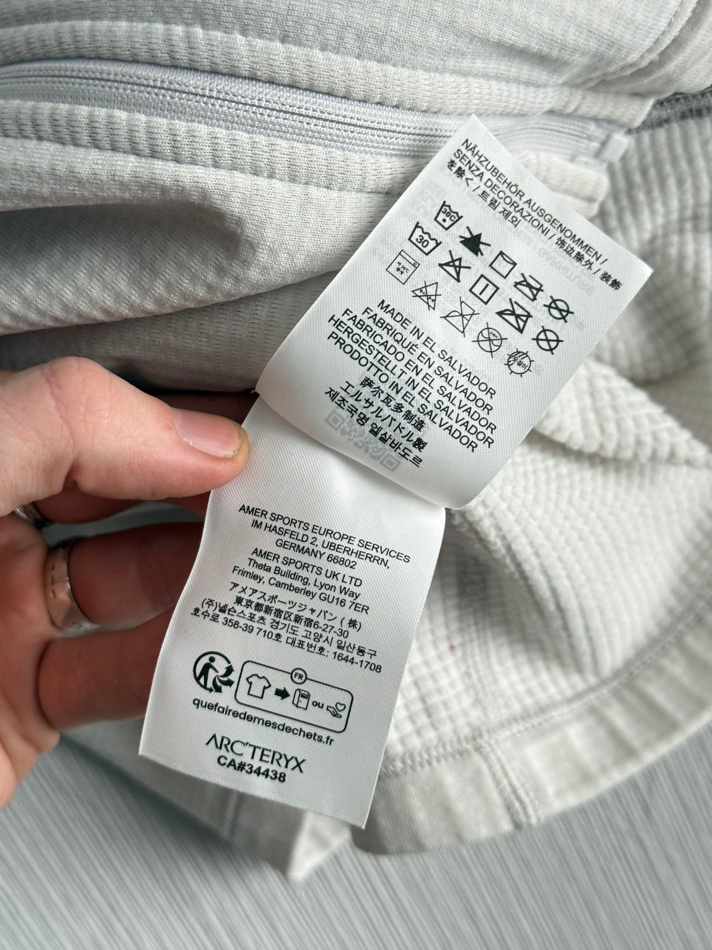 Arcteryx Delta Womens Jacket in White