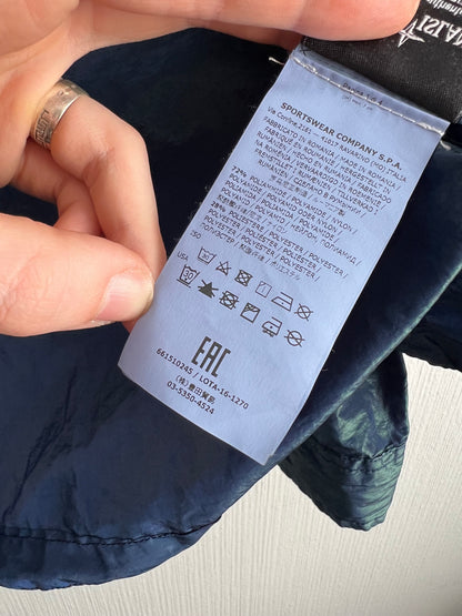 Stone Island SS17 Blue Green Weft Overshirt