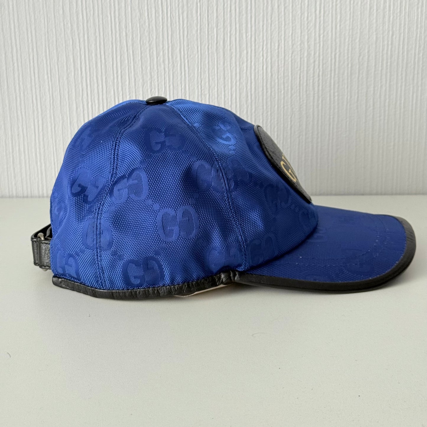 Gucci Off The Grid GG Supreme Baseball Blue Hat