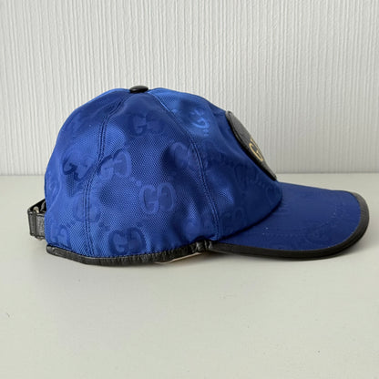 Gucci Off The Grid GG Supreme Baseball Blue Hat