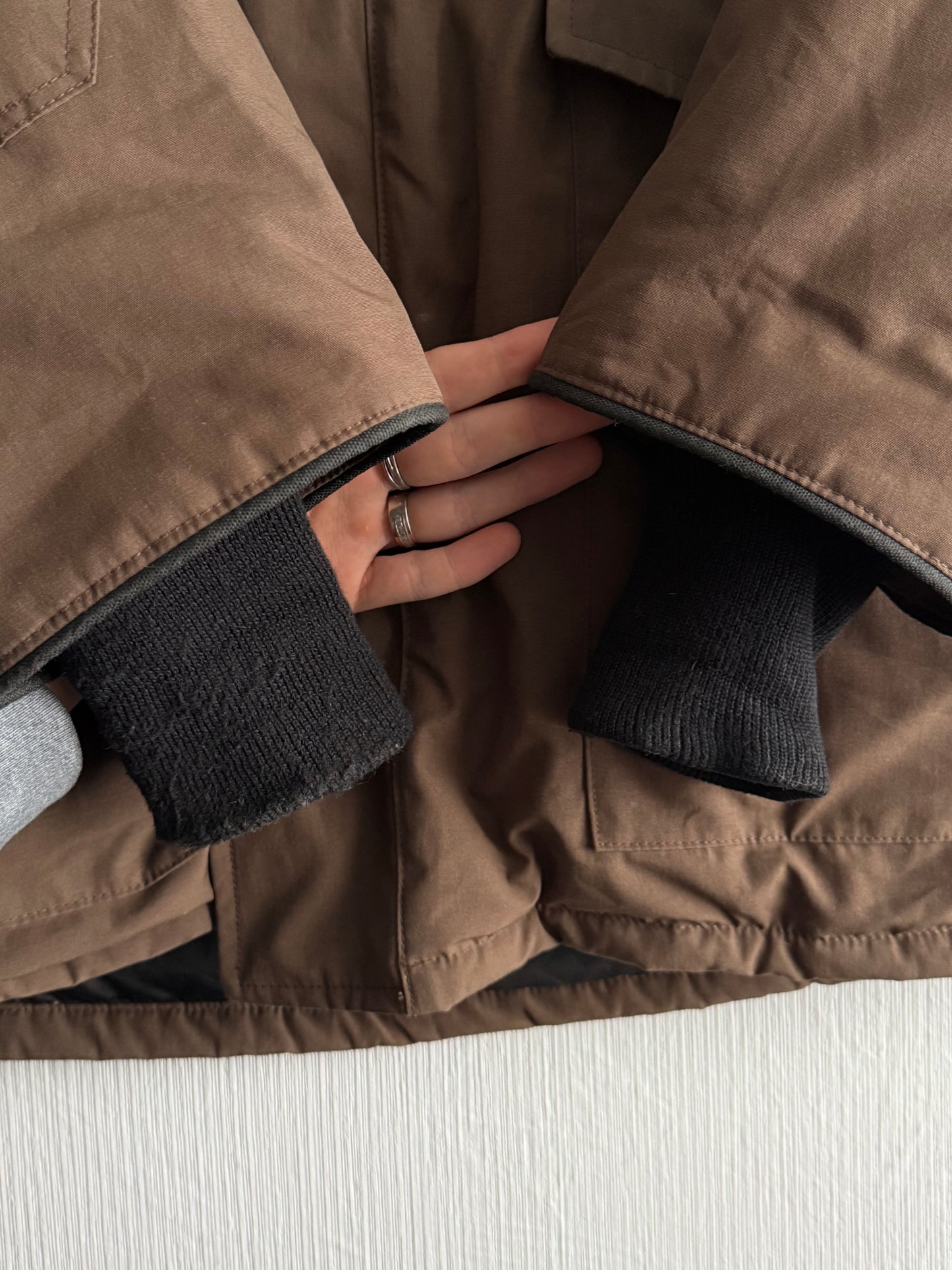 Canada Goose Vintage Heli Arctic Brown Parka