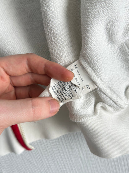 Moncler Women’s White Cotton Hoodie