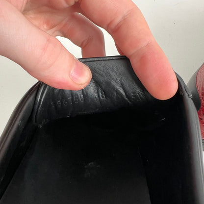 Gucci Ace Leather Black Mens Shoes